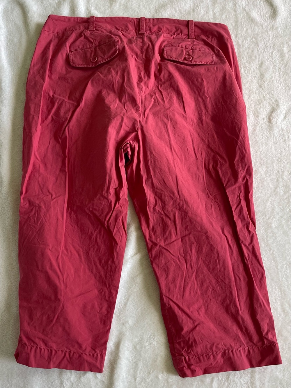 Talbots Rose-Red Bermuda Shorts - Picture 3 of 3